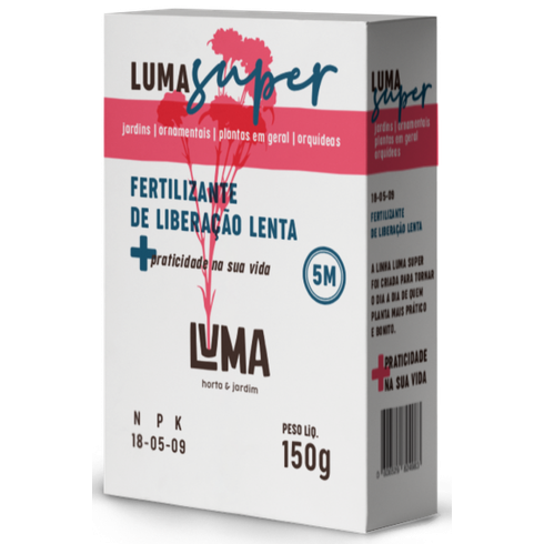 fertilizante luma super 18 05 09 150 g