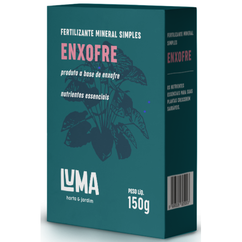 fertilizante luma enxofre 150 g