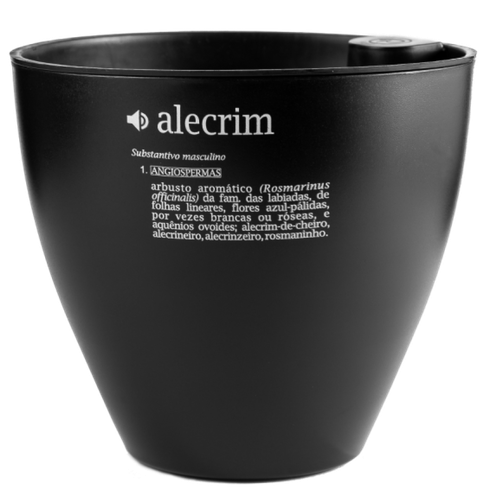 vaso autoirrigavel plantie alecrim