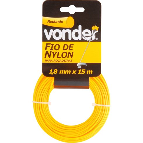 fio de nylon embalagem vonder