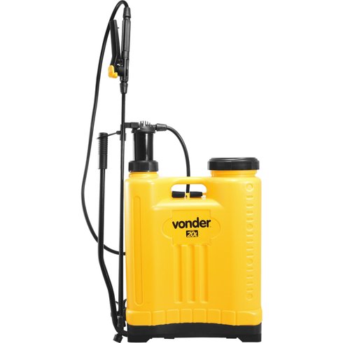 pulverizador costal 20 litros vonder frente