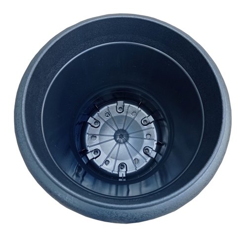 vaso ecovaso rena n35 preto dentro