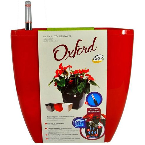 vaso oxford n16 vermelho