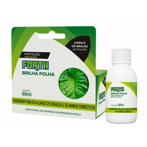 limpa brilho folha 60ml forth