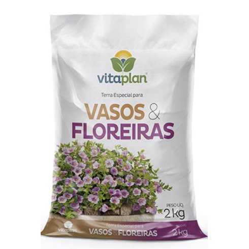 vasos floreiras 2 kg vitaplan