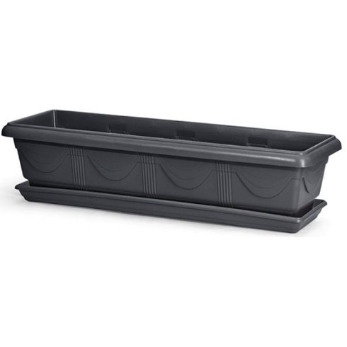 jardineira com prato preto nutriplan