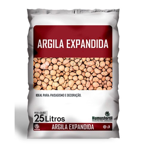 argila expandida humusfertil 25 litros