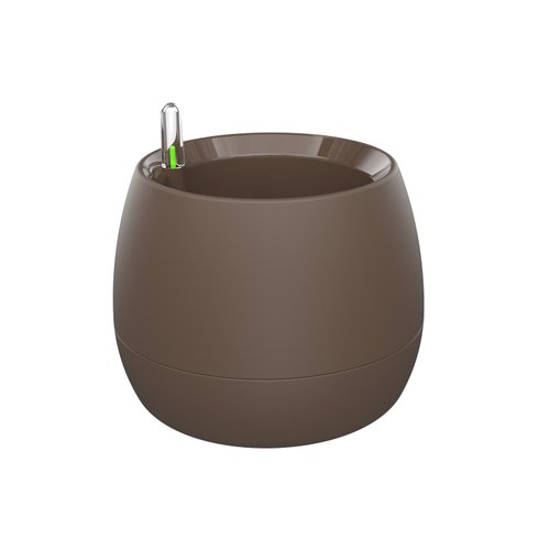 vaso mini botanika marrom