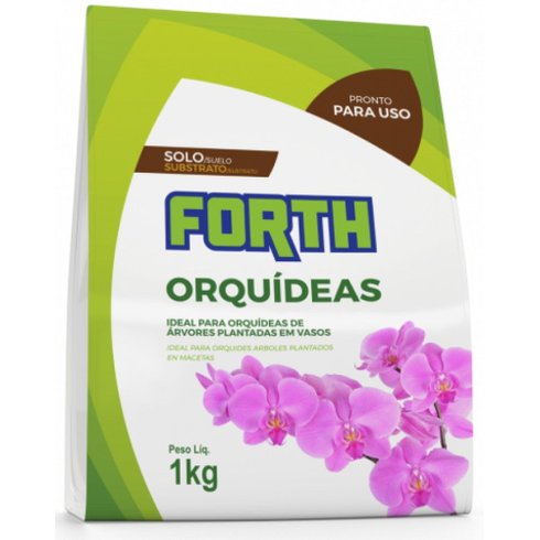 substrato para orquideas forth 1 kg