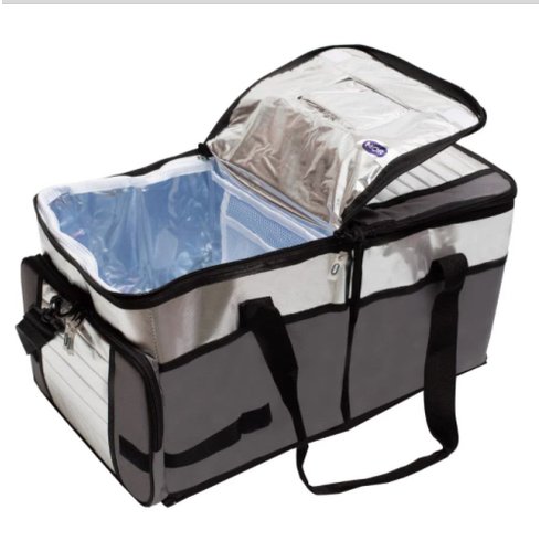 ice cooler 48 litros cinza aberta