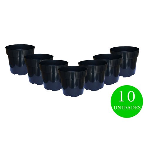 kit ecovaso n17 10un preto