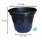 ecovaso 15h medidas preto
