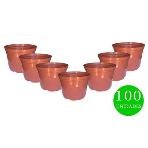 kit ecovaso n13 100un terracota