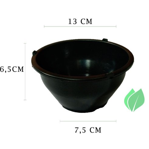 ecovaso cuia 13 medidas preto