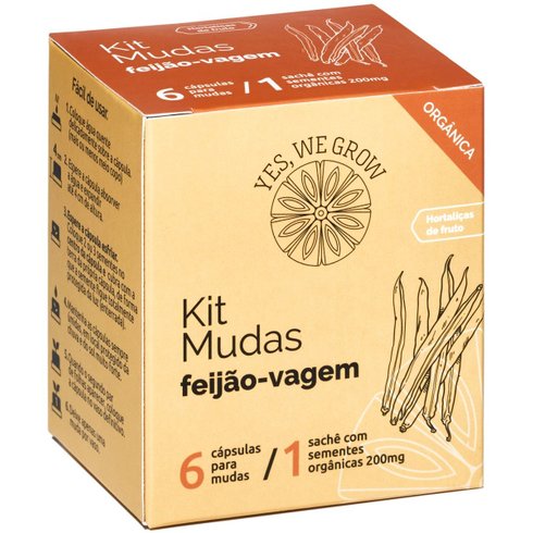 kit muda feijao vagem