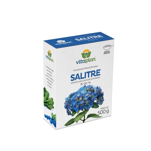 fertilizante salitre 500g vitaplan