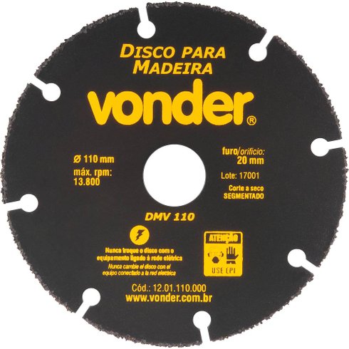 disco madeira vonder frente