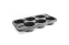 porta vaso np15 06 cavidades preto