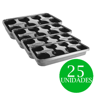 Kit Bandeja Porta Vaso NP13/NP14 - 8 Cavidades Nutriplan