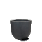 vaso deco 40 35 antique preto aberto