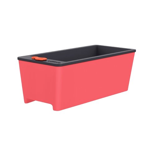 horta autoirrigavel tramontina rosa