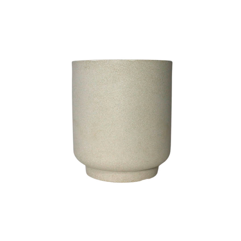 Vaso cumbuca alongada g branco marmore vasap