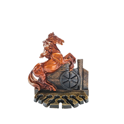 porta espeto cavalo em pe poliform