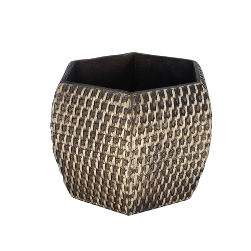 vaso sestavado rattan gr 1012 tabaco poliform