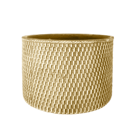 vaso sestavado rattan gr 1045 ouro poliform