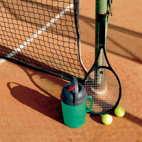 jarra termica biggy mor 2 5l paz mor ambientada verde tenis