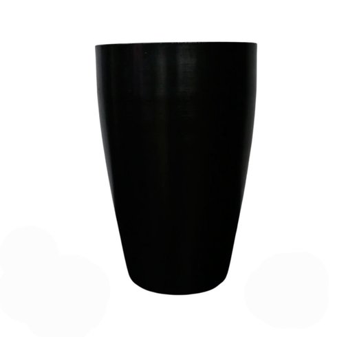 vaso 55 cone liso preto absoluto