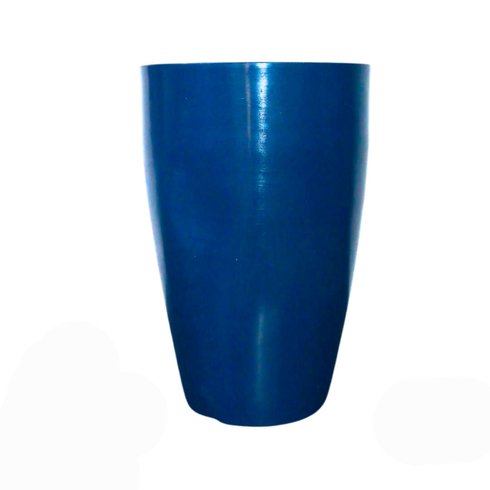 vaso 55 cone liso azul macauba