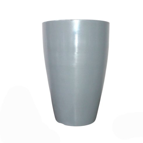 vaso 55 cone liso cinza claro