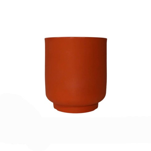 vaso cumbuca alongada g terracota