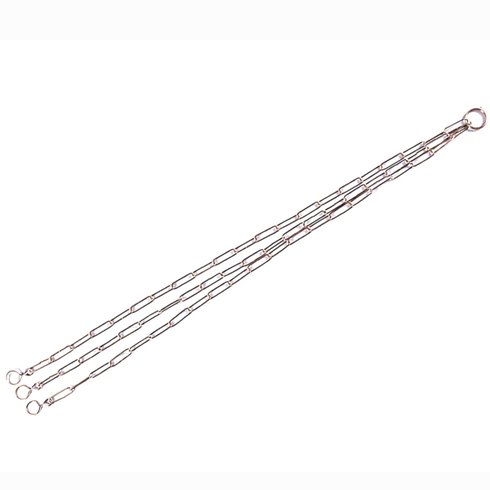 corrente metal 74cm dourada