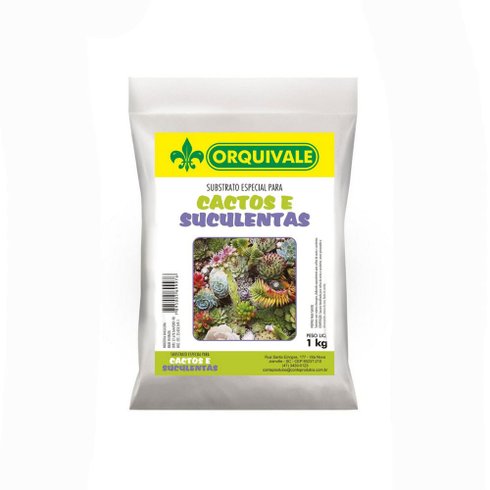 substrato orquivale cactos e suculentas
