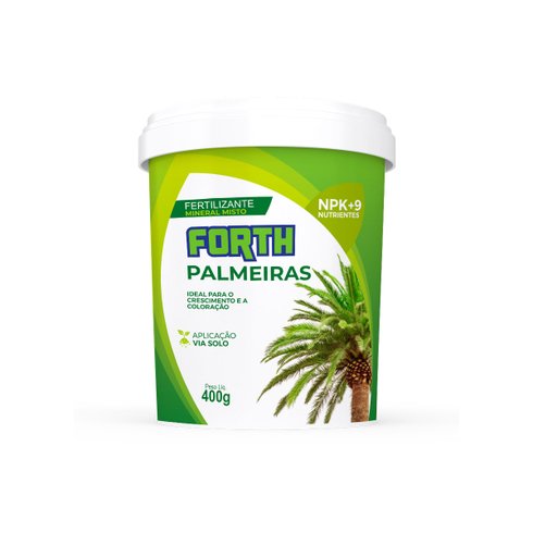 fertilizante forth palmeiras 400g