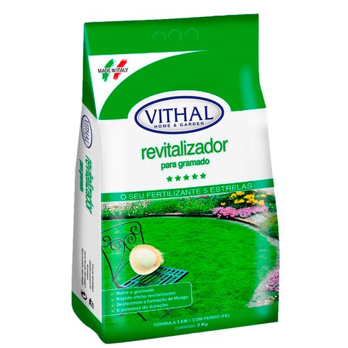 fertilizante revitalizador gramado vithal 5kg