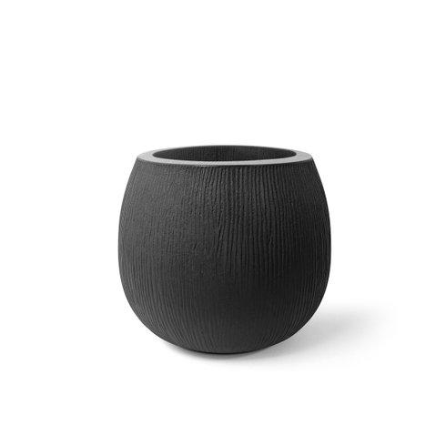 vaso relevo oval 42 preto nutriplan