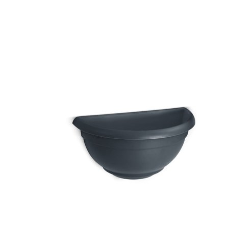 vaso de parede pequeno preto nutriplan