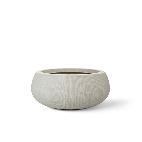 vaso relevo oval 23 cimento
