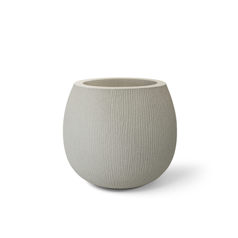 vaso relevo oval 42 cimento