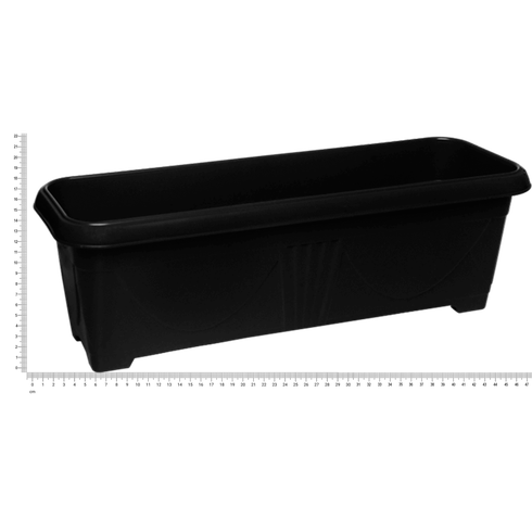 floreira 13 5l cor preta dimensoes