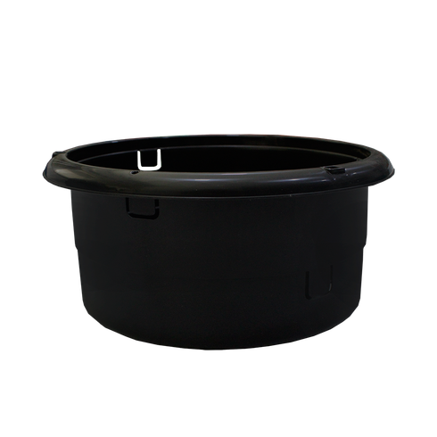 vaso orquidea redondo 3 0l cor preto