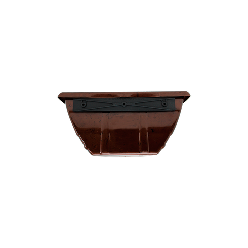 vaso de parede decor marrom cafe 1 7 litros tras