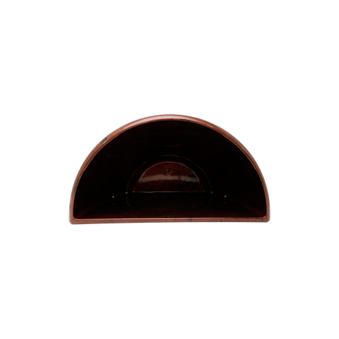 vaso de parede decor marrom cafe 1 7 litros cima