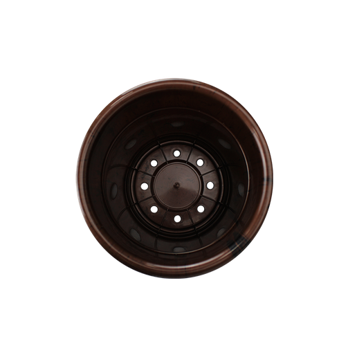 vaso decor n18 cor marrom cafe cima