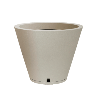 Vaso de Polietileno Petra CONE N 45 com Prato Nutriplan cor