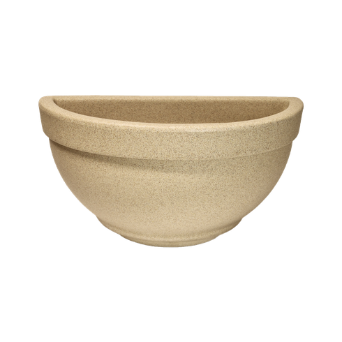 vaso de parede texturizado 39 areia 2