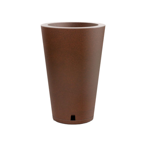 vaso petra conico 60 ferrugem